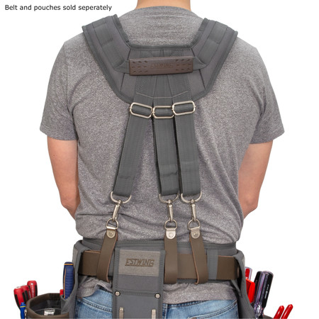 Estwing Cooling Mesh Padded Tool Belt Suspenders 94758